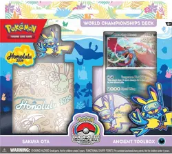 Limited Edition 2024 TCG World Championships Deck with Playmat & Code Card - Image 5
