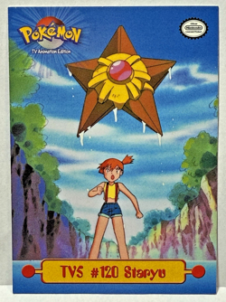 Pokemon Card Staryu TV5 # 120 Nintendo 1999 - Image 1