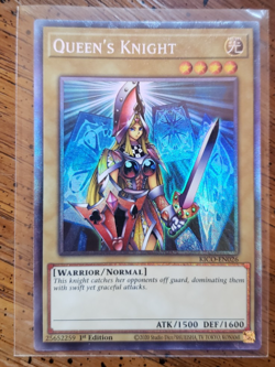 YuGiOh! Queen's Knight KICO-EN026 Kings Court NM Collector's Rare - Image 1