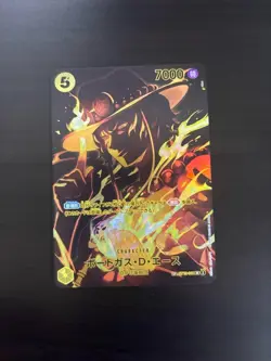 Portgas D Ace SR ST13-011 SPJapanese ONE PIECE Card Legacy of the Master - Image 1