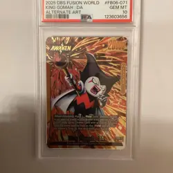 King Gomah : DA FB06-071 Alternate Art Leader Dragon Ball Card Rivals Clash - Image 1
