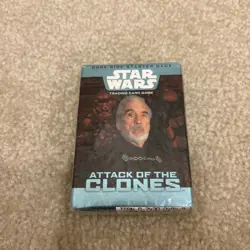 Star Wars Attack of the Clones Trading Card Game TCG Dark Side Starter Deck NEW - Image 1