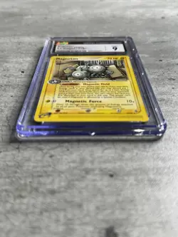 Pokemon Card Magneton CGC 9 Mint, e-Reader EX Dragon 17/97, 2003 (1) - Image 3
