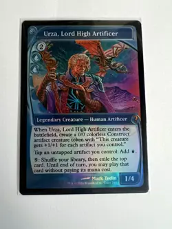 Urza, Lord High Artificer (Future Sight) NM Foil Mystery Booster 2 MTG English - Image 1
