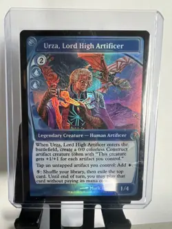 Urza, Lord High Artificer (Future Sight) NM Foil Mystery Booster 2 MTG English - Image 2
