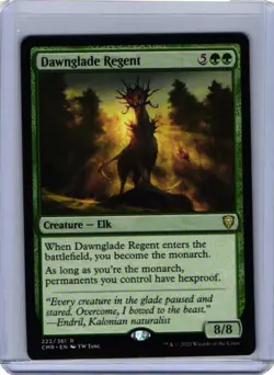 MTG Dawnglade Regent Commander Legends 222/361 Regular Rare - Image 1