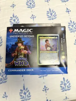 New! Magic the Gathering MtG 4th Doctor Who BLAST FROM THE PAST Commander Deck 195166228815 - Image 1