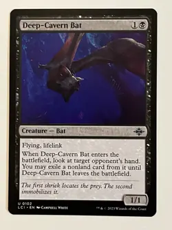 Deep-Cavern Bat The Lost Caverns of Ixalan Non-Foil Regular MTG - Image 1