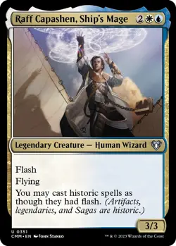 MTG Foil - Raff Capashen, Ship's Mage - 351 / NM / English - Image 1