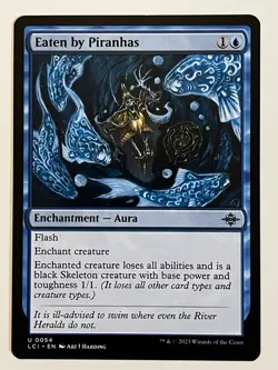 Eaten by Piranhas The Lost Caverns of Ixalan Non-Foil Regular MTG - Image 1
