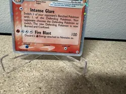 2004 POKEMON EX HIDDEN LEGENDS #96/101 NINETALES EX HOLO ULTRA RARE - Image 3