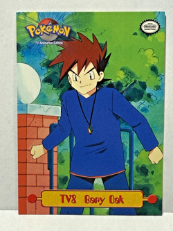 Gary Oak TV 8 Character Cards Puzzle 1999 Topps Series 1 Pokemon - Image 1
