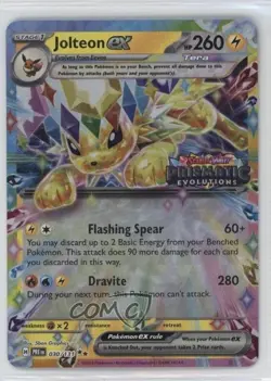 Jolteon ex (Surprise Box Promo) Pokemon Prismatic Evolutions PRE #030 - Image 1