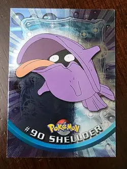 VLP! #90 Shellder Silverfoil TOPPS Series 2 Blue Logo Pokemon TCG - Image 1