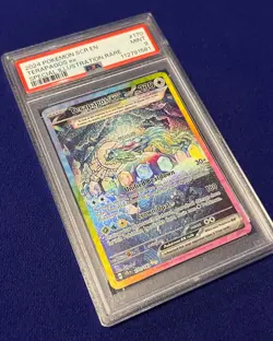 PSA 9 Terapagos ex #170 Stellar Crown 2024 Pokemon MINT - Image 2