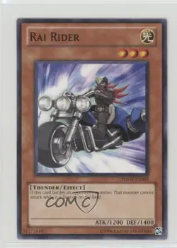 Rai Rider Unlimited YuGiOh Photon Shockwave #PHSW-EN003 - Image 1