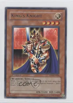 R - King's Knight 1st Ed. YuGiOh Elemental Energy #EEN-EN006 2005 READ - Image 1