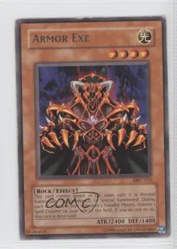 Armor Exe Unlimited YuGiOh Magician's Force #MFC-075 2003 READ - Image 1