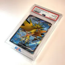 Psa10 Gem Mint Pokemon card Sv2A 2023 Zapdos Ex 194/165 SR Japanese - Image 3
