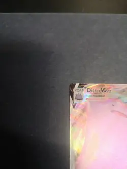 Ditto VMAX 051/072 Shining Fates Ultra Rare Full Art Holo Pokemon Card Ink Error - Image 3