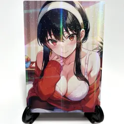 Spy x Family Yor Forger Sexy Anime Waifu Girl Doujin Lewd Goddess Story Art Card - Image 1