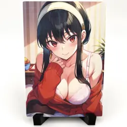Spy x Family Yor Forger Sexy Anime Waifu Girl Doujin Lewd Goddess Story Art Card - Image 2