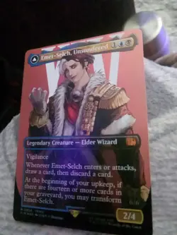 Magic: The Gathering Final Fantasy FFXIV Emet-Selch Unsundered Foil Mythic Card - Image 3