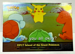 Pokemon Topps Episode Card #EP17 Island of the Giant Pokemon - Image 1