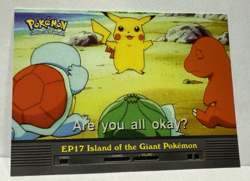 Pokemon Topps Episode Card #EP17 Island of the Giant Pokemon - Image 1