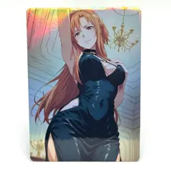 Sword Art Online Asuna Yuuki Goddess Anime Waifu ACG Foil Card - Image 1