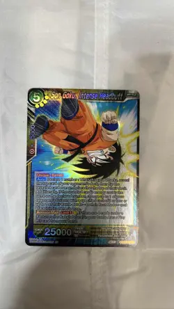 DBS Card Game Son Goku, Intense Headbutt BT22-090 C FOIL Dragon Ball Super - Image 1