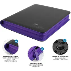 FunGuys Toploader Binder Trading Card Binder Storage 252 9 Pocket Top Loader - Image 3