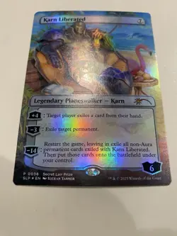 Mtg Karn Liberated Foil Version Pt Promo - Image 2