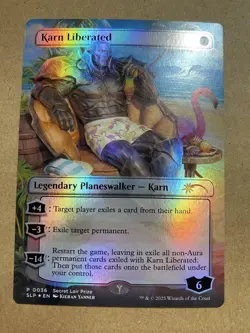 Mtg Karn Liberated Foil Version Pt Promo - Image 5