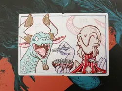 Mtg Artist Proof Ulamog, The Ceaseless Hunger Set Of 2 - Image 1