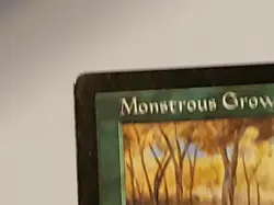 MTG Monstrous Growth (2) Portal Regular Common Magic - Image 3