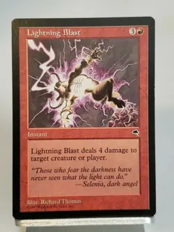 MTG Lightning Blast Tempest Regular Common Magic - Image 1