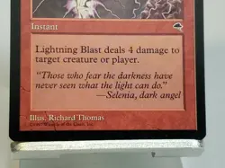 MTG Lightning Blast Tempest Regular Common Magic - Image 3