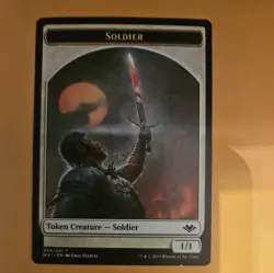 Wrenn and Six Soldier DOUBLE SIDED Emblem Token x1 Modern Horizons 1x MTG - Image 2