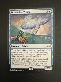 Dreamtide Whale - Near Mint, Modern Horizons 3 MH3 MTG Magic the Gathering - Image 1