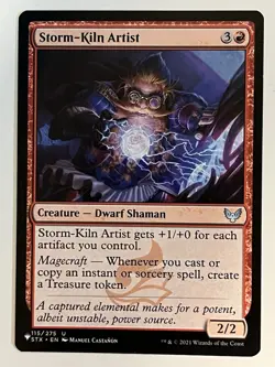 Storm-Kiln Artist Strixhaven: School of Mages Non-Foil Regular MTG Reprint - Image 1