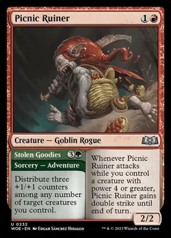 Picnic Ruiner - Wilds of Eldraine WOE - MTG - NM Magic - 232 U - Image 1