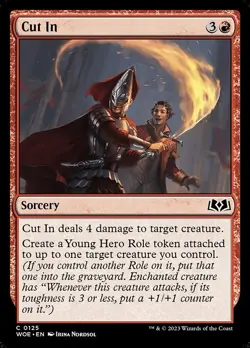 Cut In - Wilds of Eldraine WOE - MTG - NM Magic - 125 C - Image 1