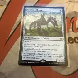 MTG Roaming Throne The Lost Caverns of Ixalan Regular #0258 - Image 1