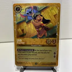 Lilo - Escape Artist 25 Disney Lorcana Promo Cards Holo - Image 1