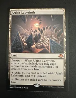 Ugin's Labyrinth - Near Mint, Modern Horizons 3 MH3 Magic the Gathering MTG - Image 1