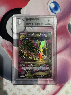 2015 Pokemon XY Ancient Origins #85 Full Art M Sceptile EX UR BGS 9 Mint 85/98 - Image 2