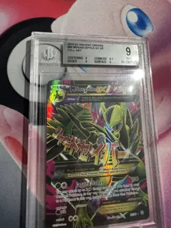 2015 Pokemon XY Ancient Origins #85 Full Art M Sceptile EX UR BGS 9 Mint 85/98 - Image 4