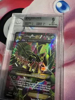 2015 Pokemon XY Ancient Origins #85 Full Art M Sceptile EX UR BGS 9 Mint 85/98 - Image 5