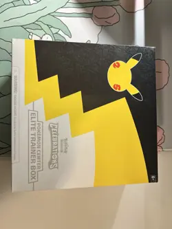 POKEMON Celebrations Elite Trainer Box Pokemon Center edition NEW sealed - Image 1